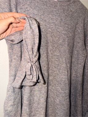 Isabel Maternity by Ingrid & Isabel Heather Gray Knit Sweater